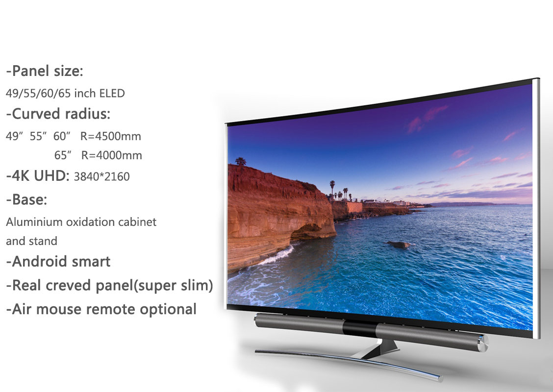 UHD 4K curved TV UHD 4K curved TV