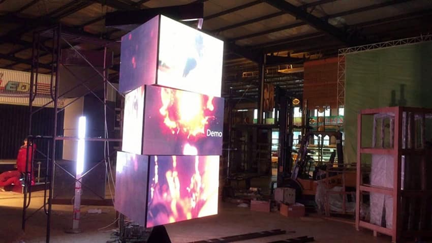 Indoor Rotating LED Display