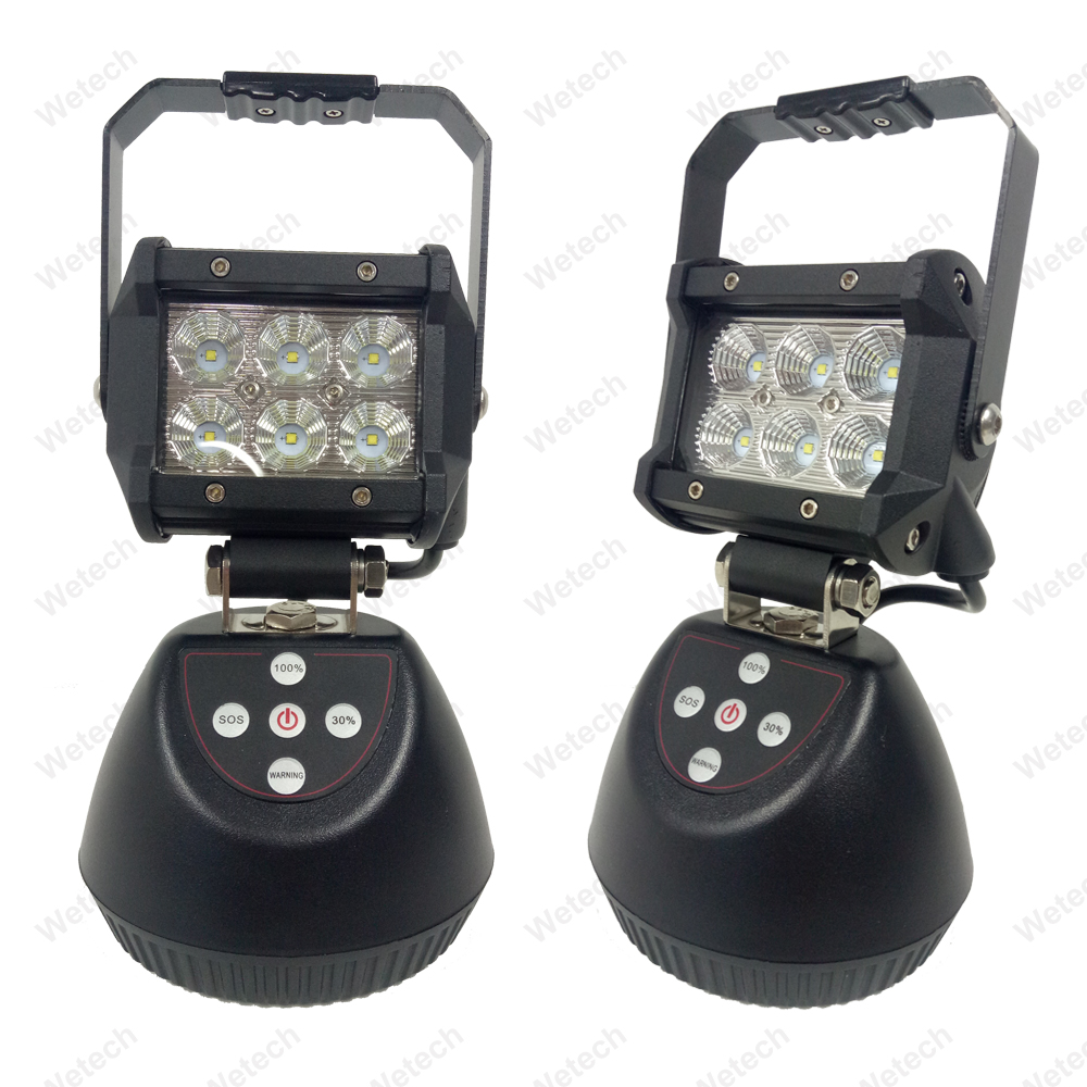 18W rechargeable led work light