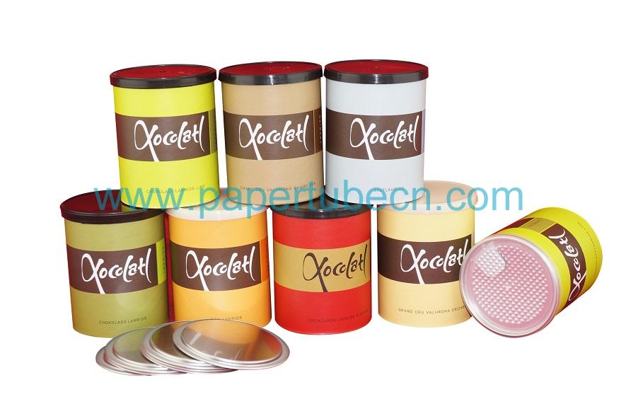 Canister with Good Airtight Composite XOCOLATL Peanut Packaging Paper 