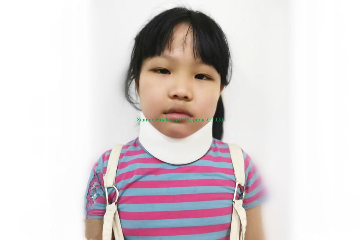 Paediatric soft neck brace cervical collar