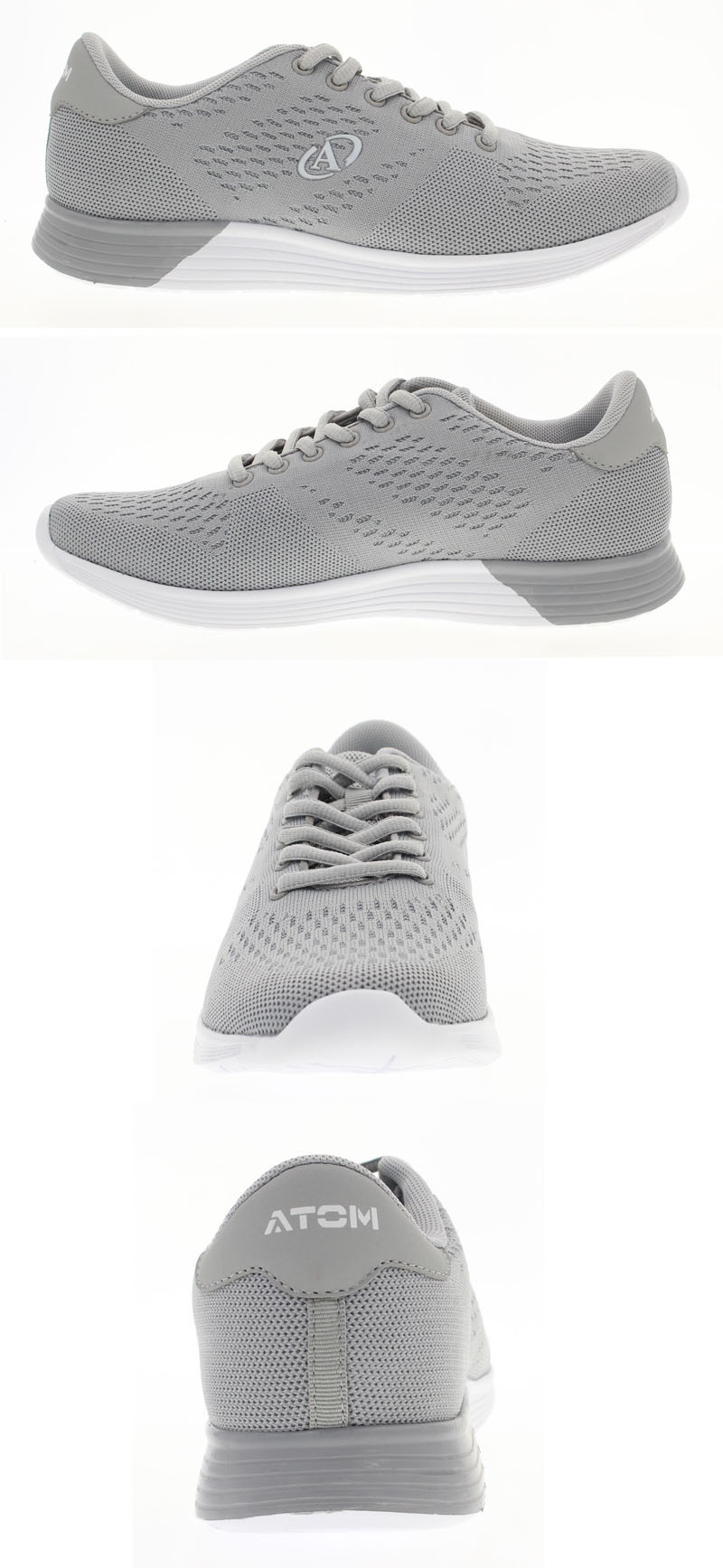 light grey fabric shoes for you