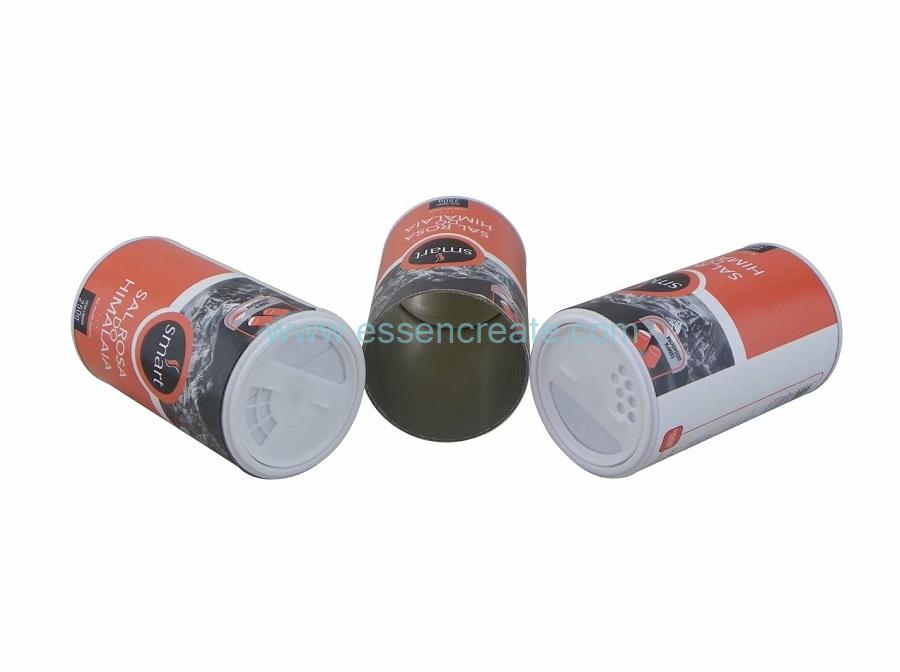 AL foil Liner Shaker Top Salt Packaging Tube