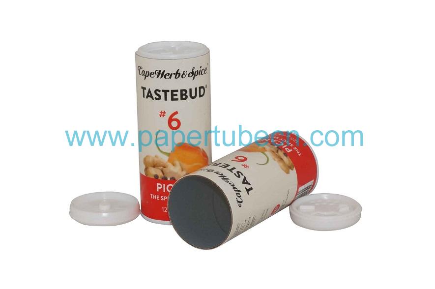 Picante Spicy Seasoning Canister Shaker Paper Tube Picante Spicy Seasoning Canister Shaker Paper Tube