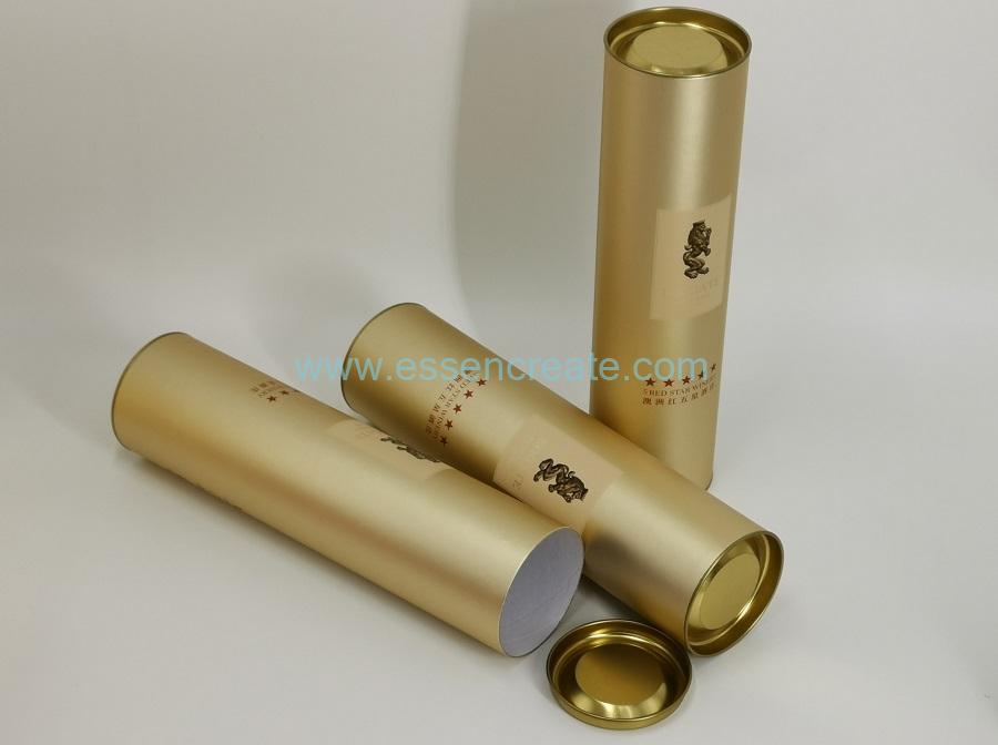 Luxury Wine Packaging Tube Luxury Wine Packaging Tube