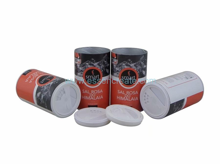 Shaker Top Food Grade Salt Paper Tube