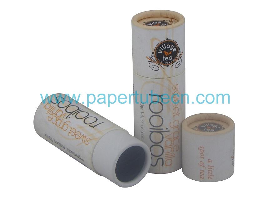 Sweet Grace Vanilla Rooibos Herb Tea Packaging Paper Tube Sweet Grace Vanilla Rooibos Herb Tea Packaging Paper Tube