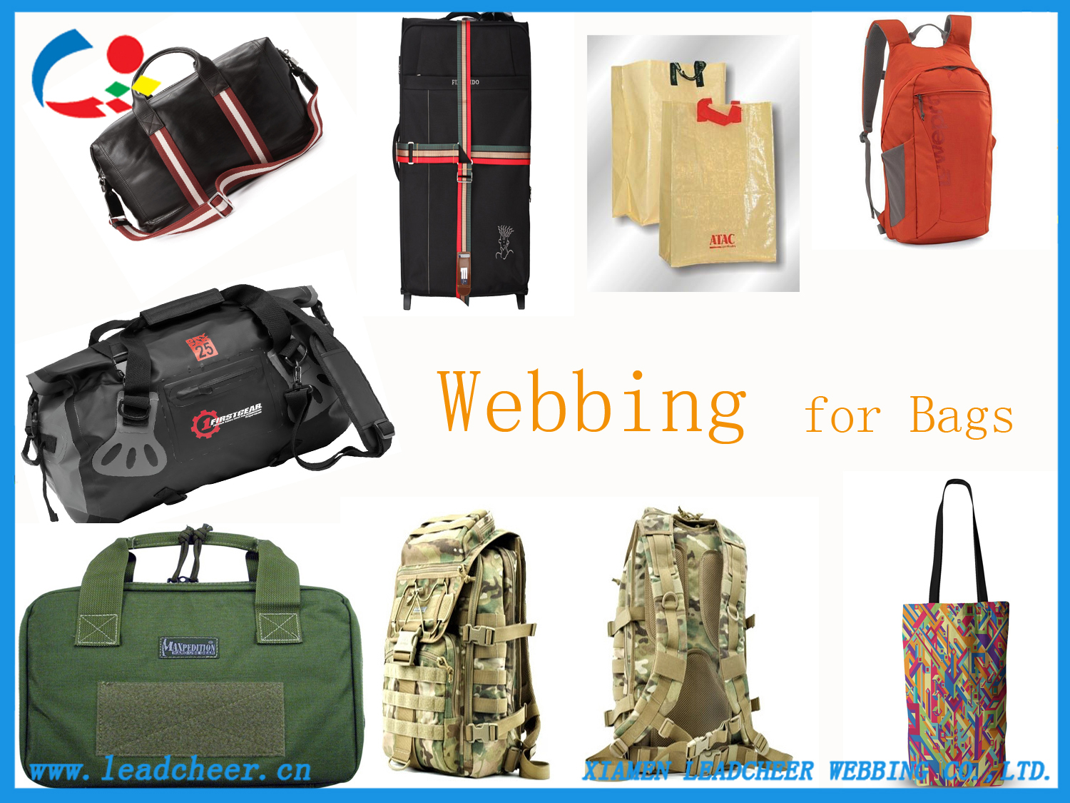 backpack webbing straps