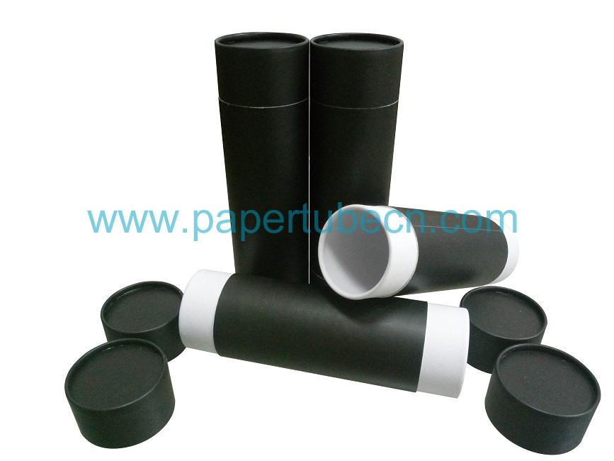 Black paper tube