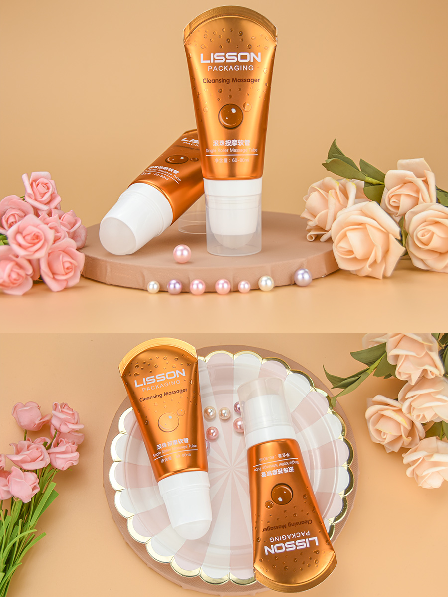 Single Roller Massage Body Lotion Tube