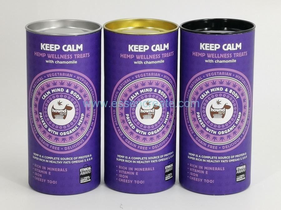 Round Medicine Packaging Paper Cans Round Medicine Packaging Paper Cans