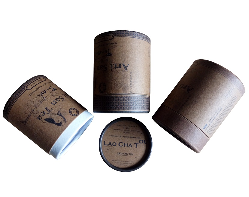 Cylinder Tea Packaging Box Cylinder Tea Packaging Box