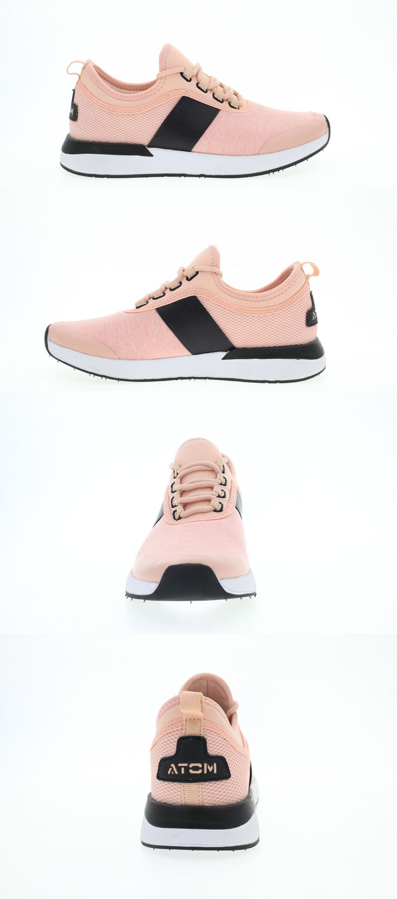 Pink simple sport shoes