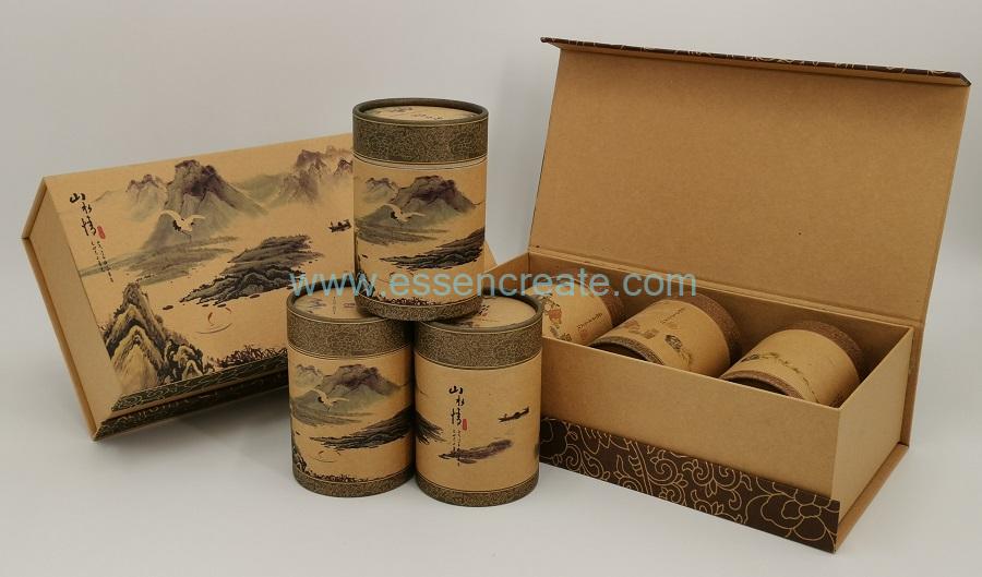 Bookshape Tea Gift Box