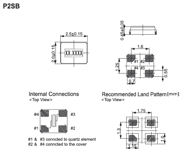 SMD Quartz Crystal MHz