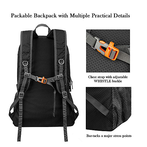 Lightweight hiking backpack