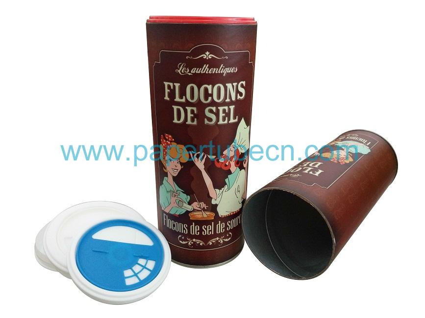Table Salt Spice Paper Packaging Cans Table Salt Spice Paper Packaging Cans