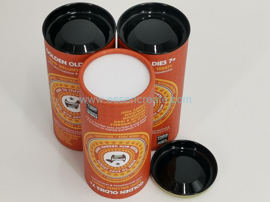 Curled Edge Pet Medicine Cans