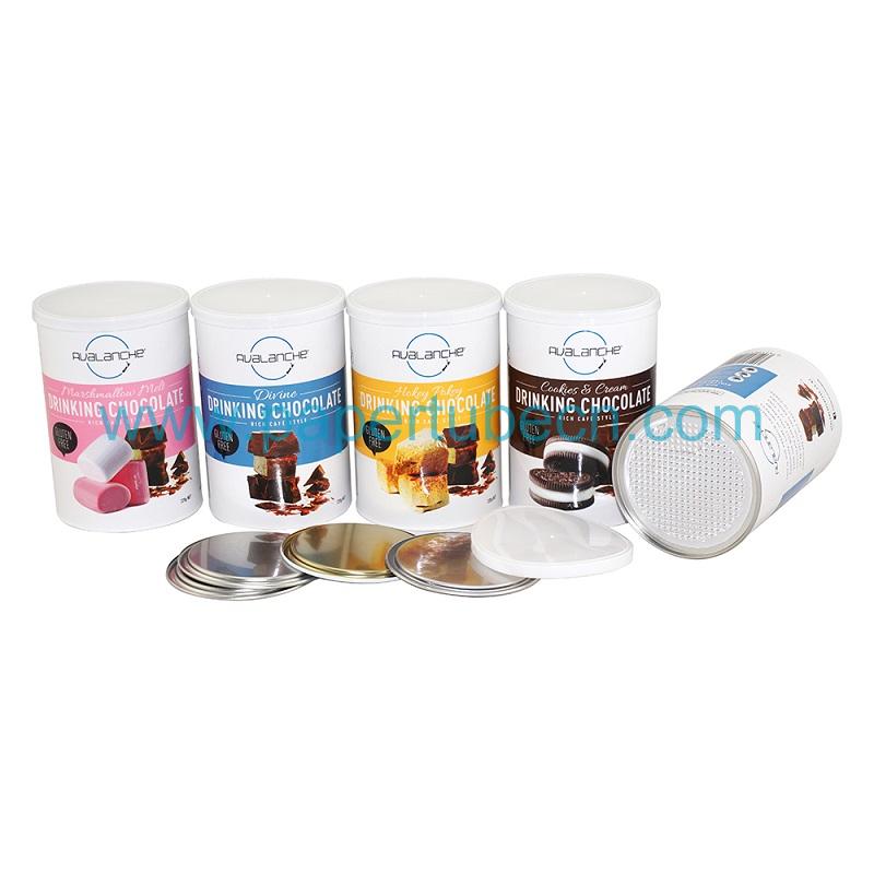Chocolate Packaging Paper Tube Cans Chocolate Packaging Paper Tube Cans