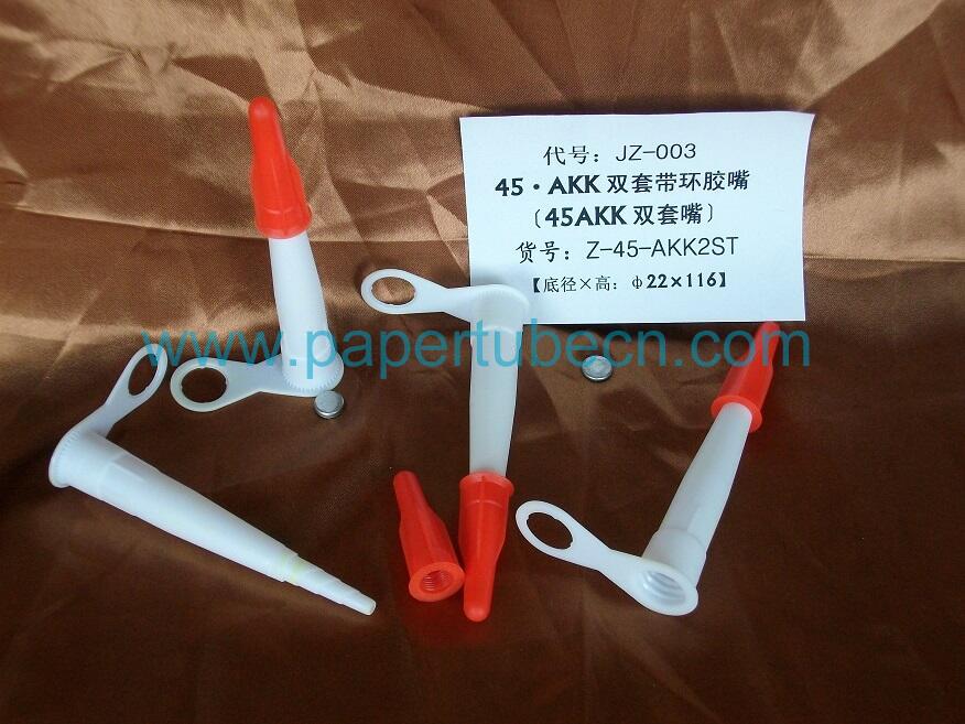 Paper Poly Urethane Sealant Cartridge Plastic Nozzle