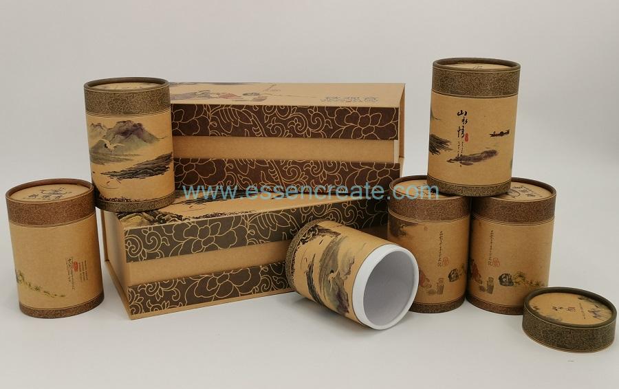 Cylinder Box Packing Paper Cardboard Cylinder Box Packing Paper Cardboard
