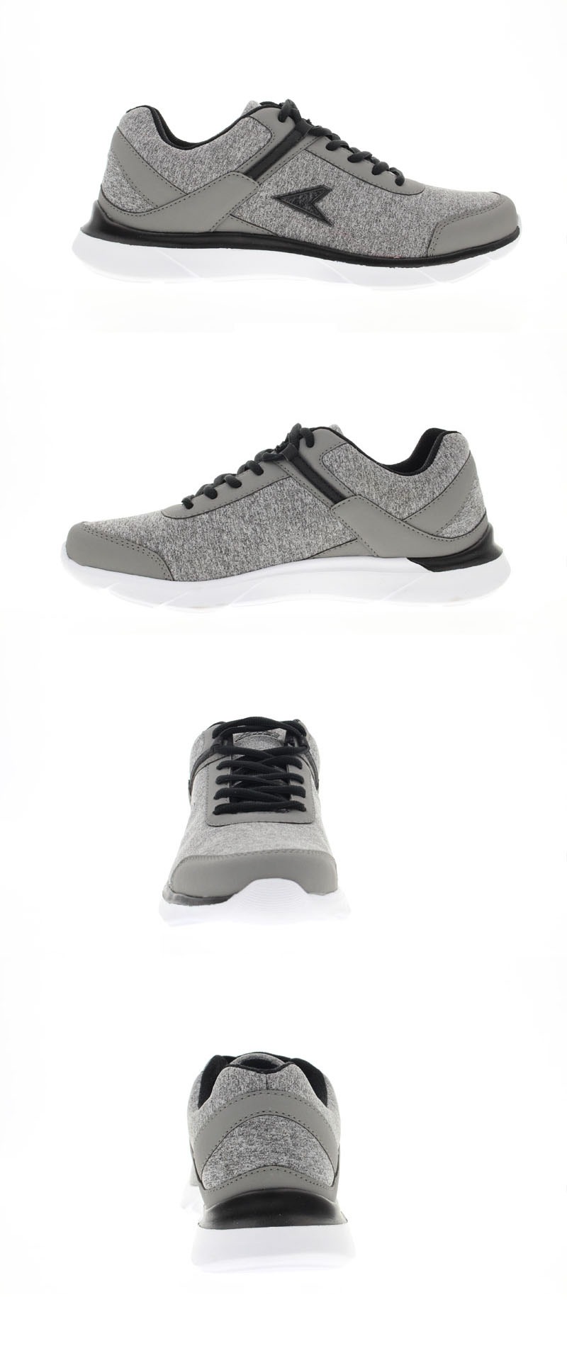 Grey white color mixture shoes Grey white color mixture shoes
