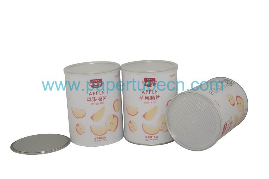 Dried Apple Food Composite Paper Canister