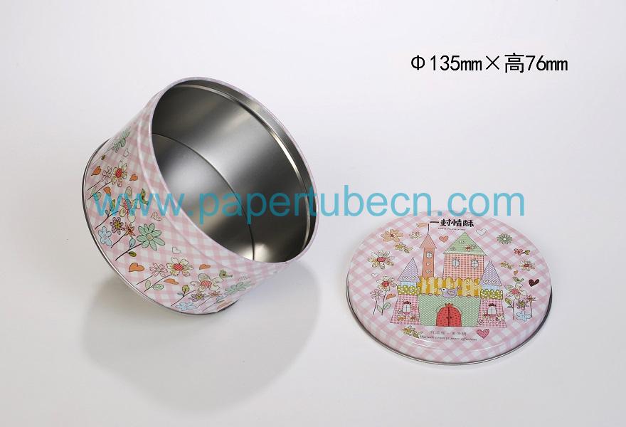 Cookies Packaging Round Tin Box