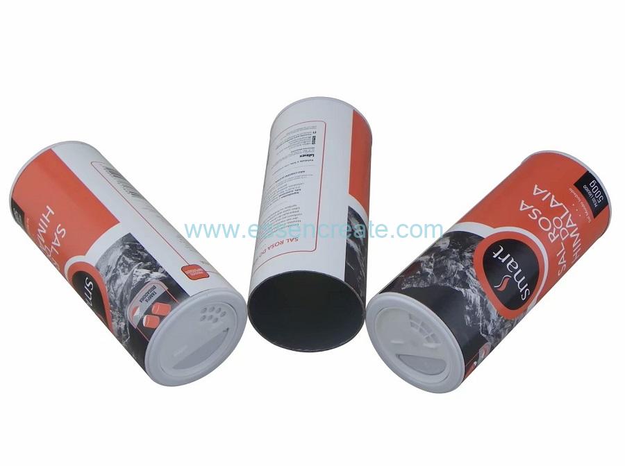 Salt Packaging Shaker Paper Tube Salt Packaging Shaker Paper Tube