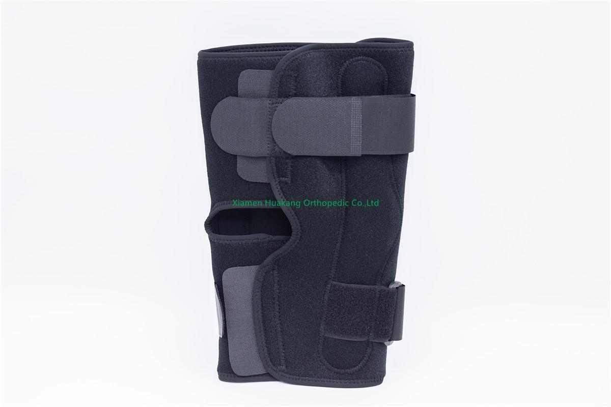 Orthotic knee sleeves with aluminum hinges