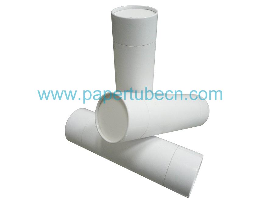 White Rolled Edge Tube