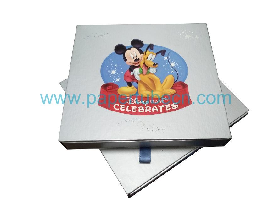 Custom Printed Sliding Drawer Gift Box with Paper Cardboard Border and Sponge Inlay