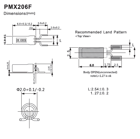 SMD Tuning Fork Crystal 32.768KHz