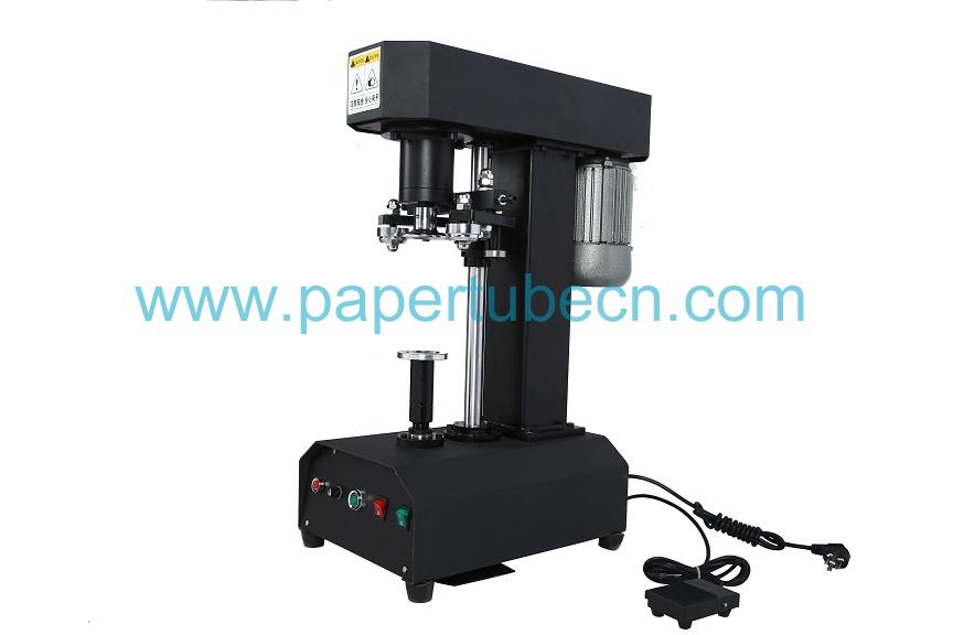 Black Table Type Electric Manual Can Sealing Machine 