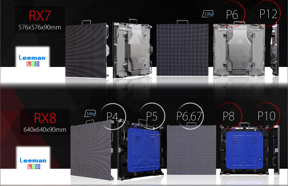 Outdoor P2 P2.5 P3 P4 P5 P6 P8 P10 led display price 