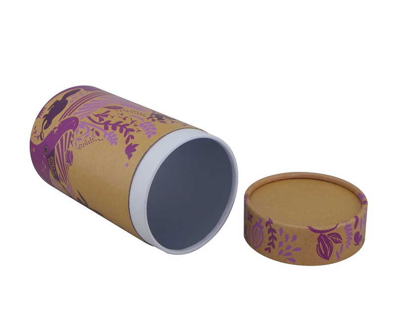 Paper Can with Aluminum Foil Liner Paper Can with Aluminum Foil Liner
