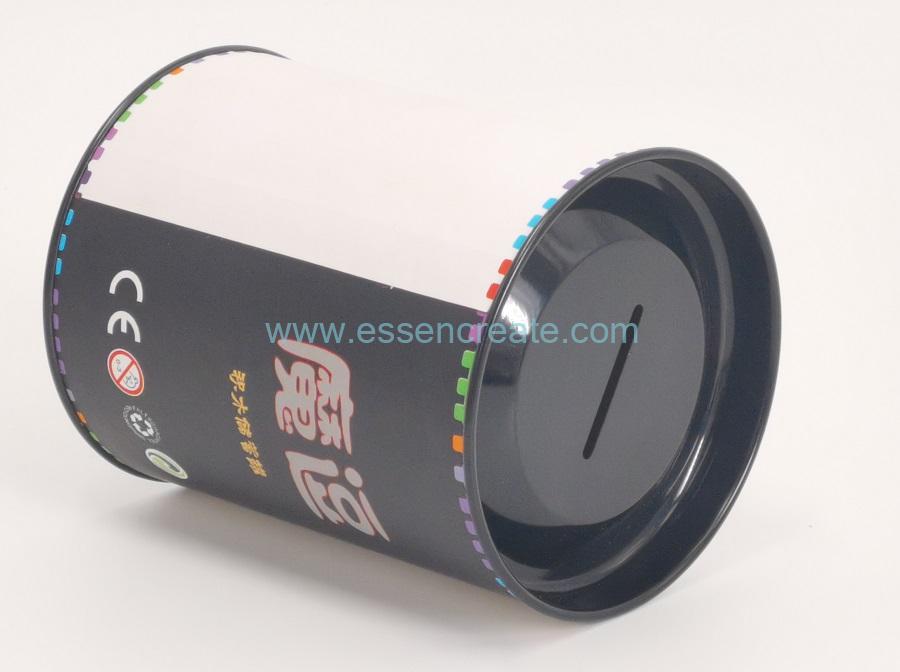 Paper Tube with Coin Slot Paper Tube with Coin Slot