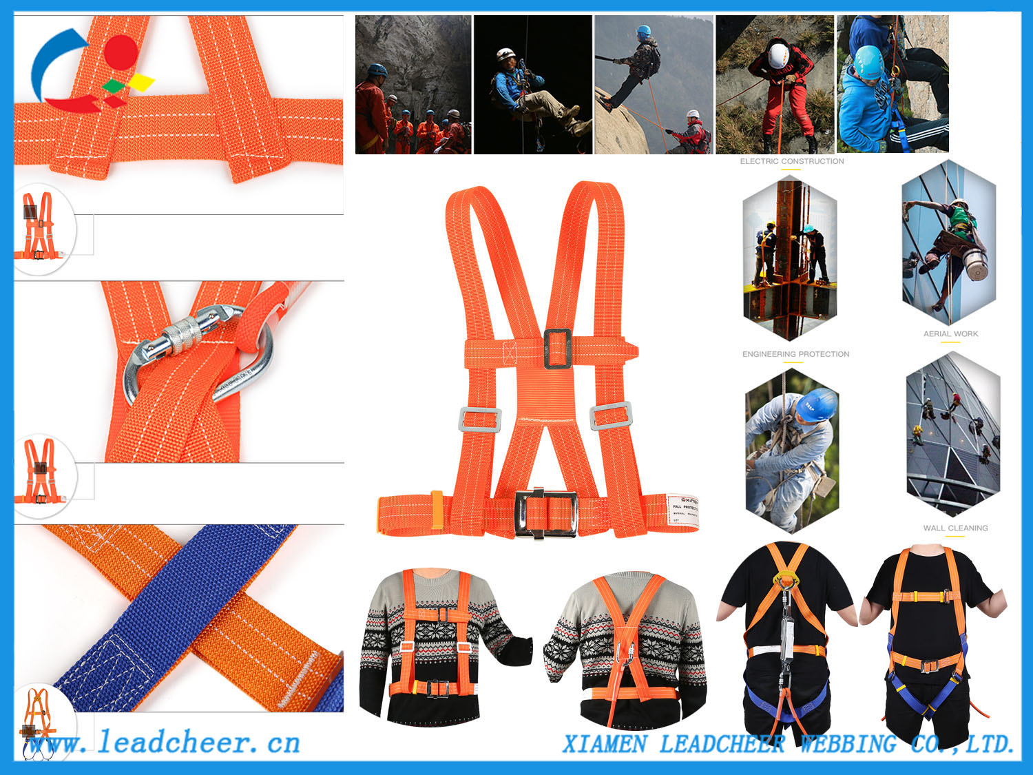 polyester safety webbing