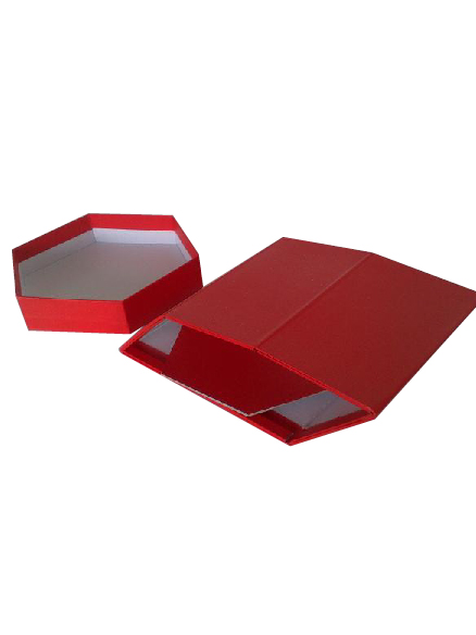 Hexagonal folding Paper Gift Box Hexagonal folding Paper Gift Box