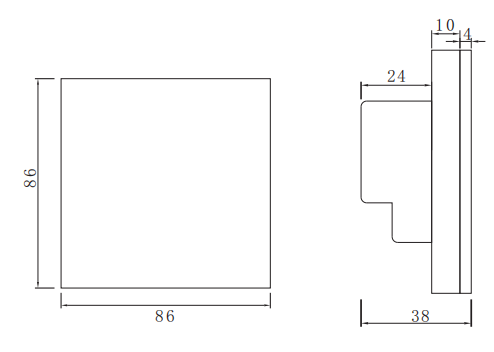 dimmer switch for led downlights