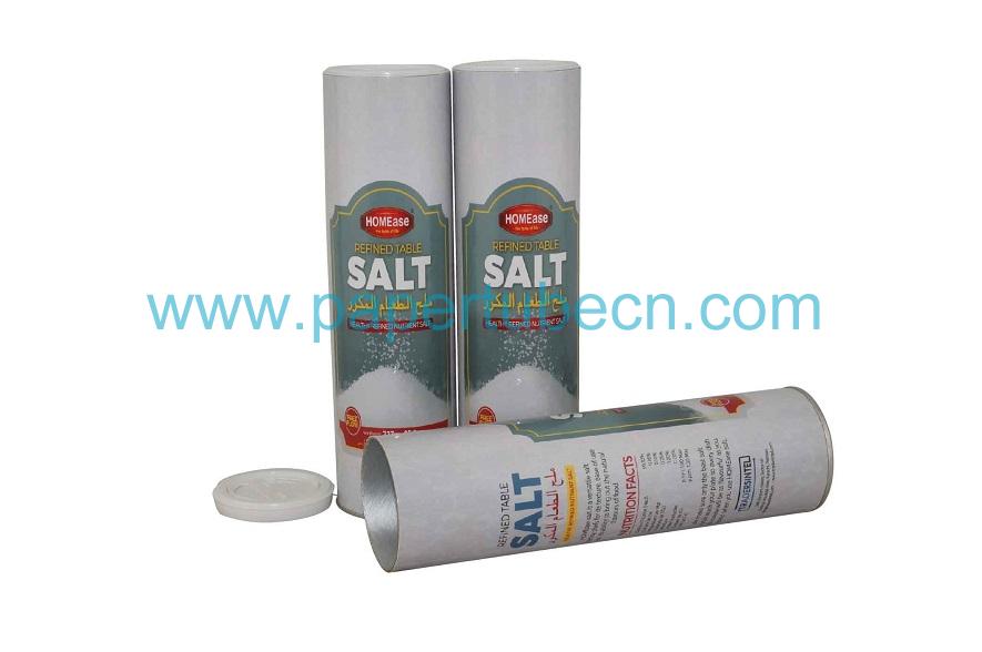 Nutrient Salt Spice Canister Paper Packaging Shaker Tube 