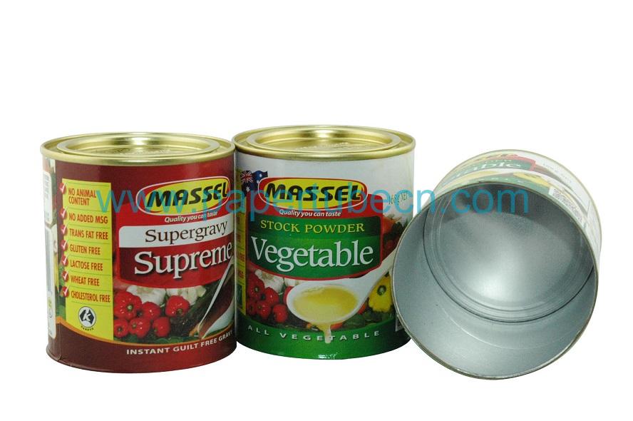 Canister Packaging Vegetable Food Powder Cans Paper Pack Tube