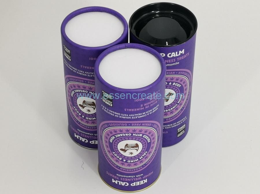 Curled Edge Medicine Packaging Paper Cans Curled Edge Medicine Packaging Paper Cans