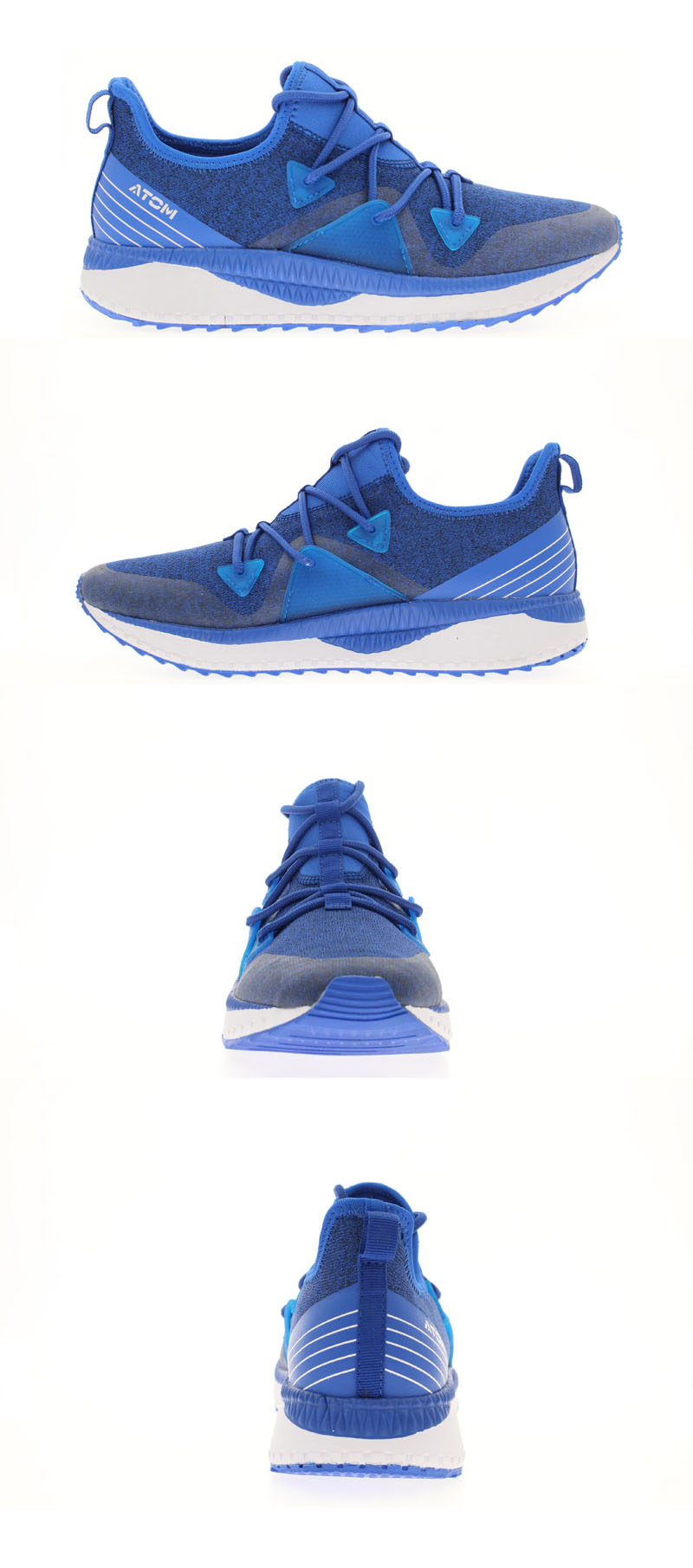 Mix royal blue color shoes
