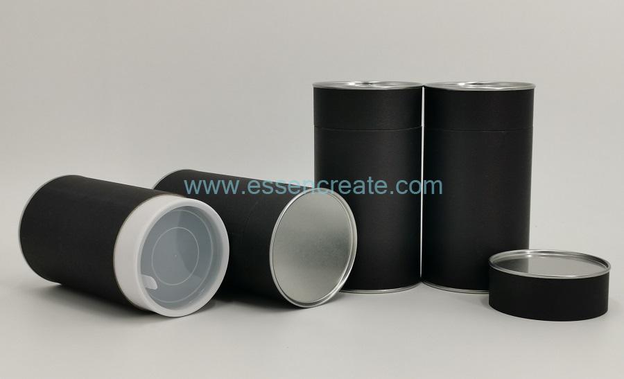 Tea Packing Black Paper Tube Tea Packing Black Paper Tube
