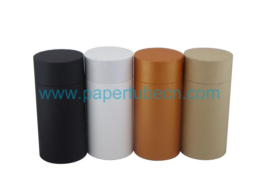 Custom Different Color Paper Cardboard Tube with Flat End