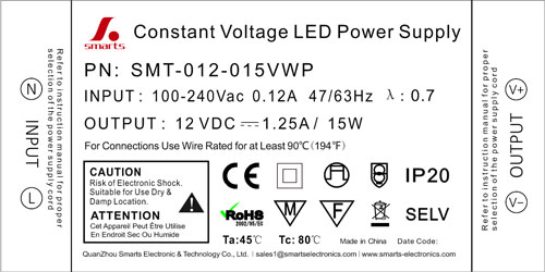  led driver 12v 15w