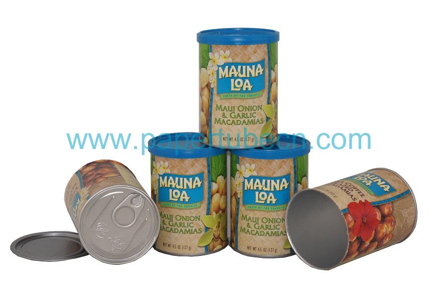 Macadamia Nut Packaging Paper Cans