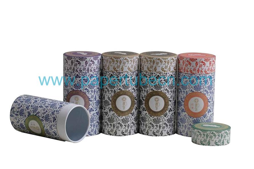Hand Made Tea Paper Cans with the rich cultural deposits