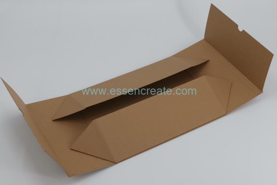 Foldable Two Pieces Kraft Rigid Box